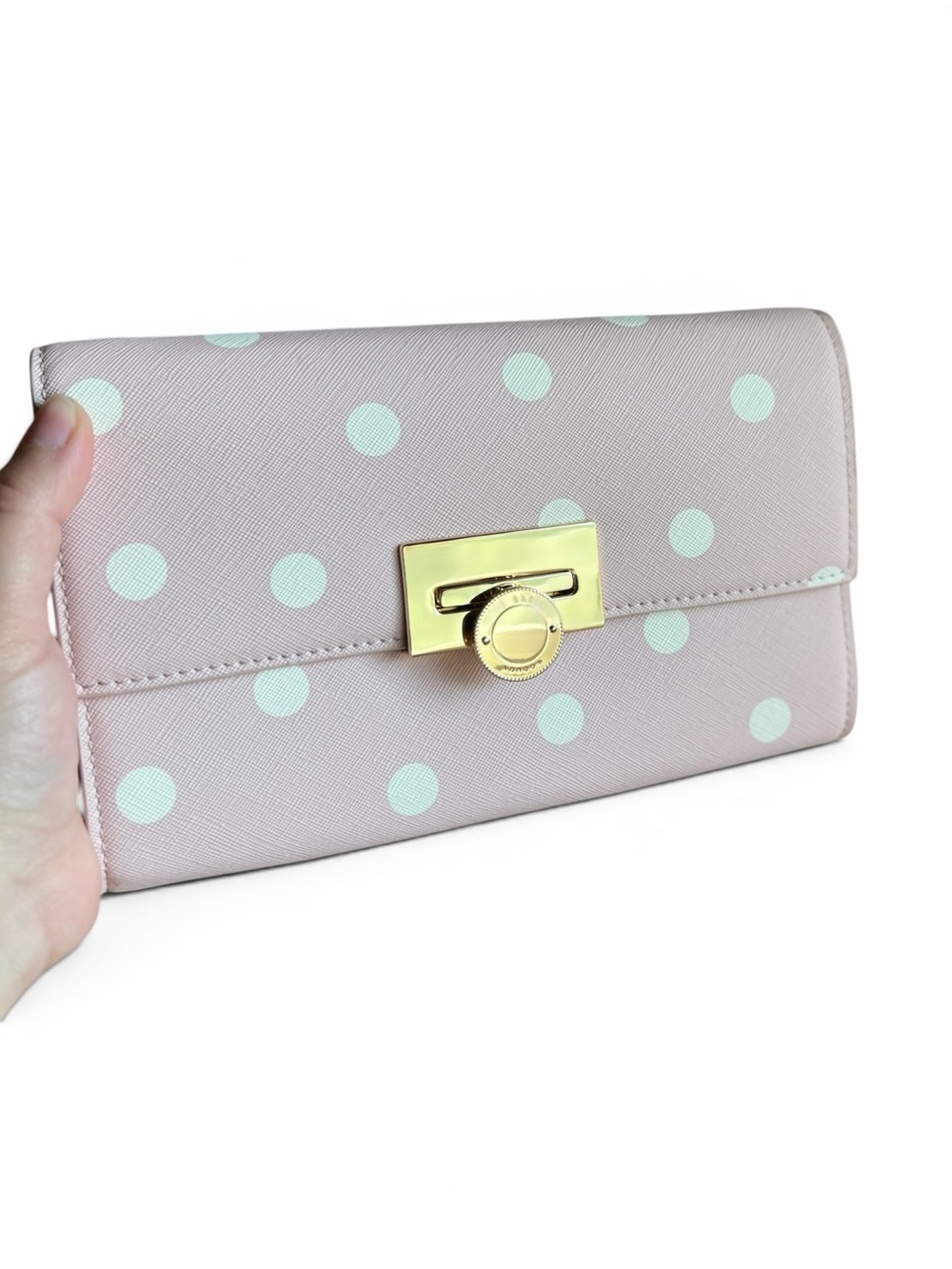 Ted Baker Parisa Polka Dot Crossbody Wallet Bag Pink - NWT - Picture 3 of 7